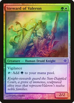 Steward of Valeron FOIL Shards of Alara PLD White Green Common CARD ABUGames - Image 1