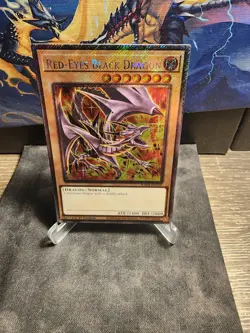 Yu-Gi-Oh! Red-Eyes Black Dragon 8th Alternative RA04-EN109 Platinum Secret Rare - Image 1