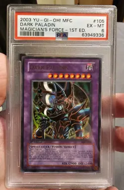 Dark PALADIN 1ST EDITION MFC 1ST EDITION PSA 6 + PSA 9 MFC UNLIMITED. - Image 1