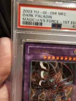 Dark PALADIN 1ST EDITION MFC 1ST EDITION PSA 6 + PSA 9 MFC UNLIMITED. - Image 2