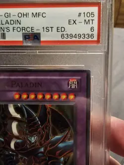 Dark PALADIN 1ST EDITION MFC 1ST EDITION PSA 6 + PSA 9 MFC UNLIMITED. - Image 3