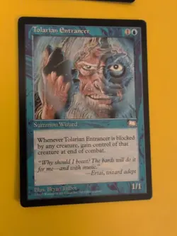 Tolarian Entrancer. Summon Old Vintage. Weatherlight Magic the Gathering Card. - Image 3