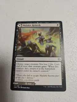 Malakir Rebirth Zendikar Rising NM Regular Card, Magic the Gathering - Image 1
