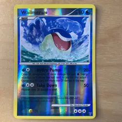 Wailmer 87/147 Reverse Holo Uncommon Pokemon card Platinum Supreme Victors NM - Image 1