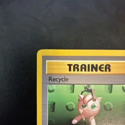 Recycle 61/62 Fossil Regular 1st Edition Pokemon TCG Trainer Card - Image 2