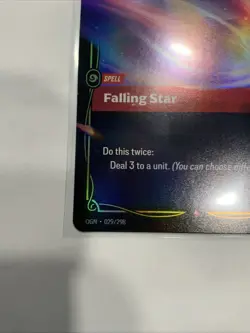 Riftbound Falling Star Card Origins OGN 029/298 League Of Legends English - Image 3