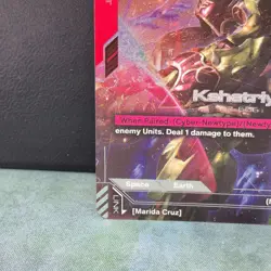 Kshatriya GD01-044 LR+ Alt Art Foil Gundam Newtype Rising Card Game Near Mint C - Image 4