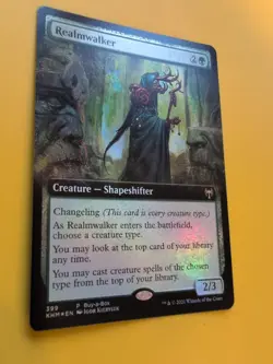 Realmwalker KHM Buy a Box FOIL Shapeshiter MTG Card. - Image 4