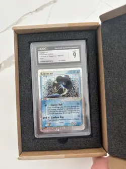 Pokemon TCG Lapras EX Ruby & Sapphire Holo Ultra Rare Card 99/109 - Image 1