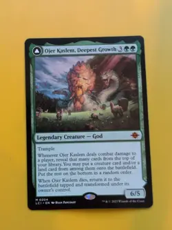 Ojer kashem, Deepest Growth. LC1 MYthic God Temple of Cultivation MTG Card. - Image 1