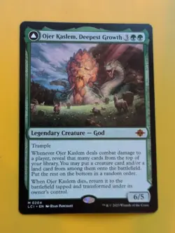 Ojer kashem, Deepest Growth. LC1 MYthic God Temple of Cultivation MTG Card. - Image 2