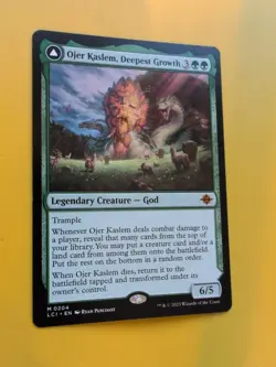 Ojer kashem, Deepest Growth. LC1 MYthic God Temple of Cultivation MTG Card. - Image 3