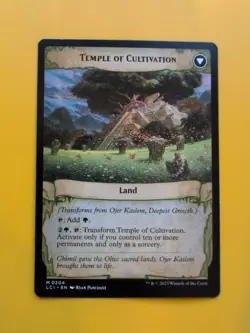 Ojer kashem, Deepest Growth. LC1 MYthic God Temple of Cultivation MTG Card. - Image 4