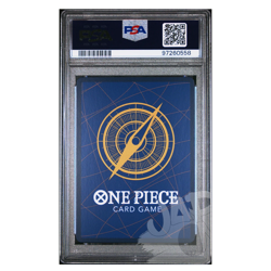 One Piece Card Trafalgar Law P-017 TNMT Pack Vol. 7 Winner Eng - PSA 10 GEM MINT - Image 2
