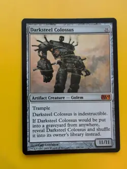 Darksteel Colossus M10 Mythic Golem MTG Card. - Image 3