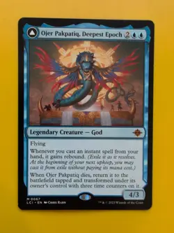 Ojer Pakpatiq,Deepest Epoch LC1 God Temple of Cynical Time MTG Card. - Image 2