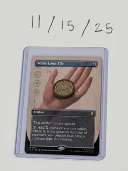 White Lotus Tile, Borderless, MTG Avatar - Image 1