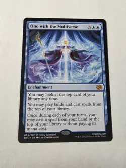 One With The Multiverse - The Brother's War - Near Mint - MTG - Image 1