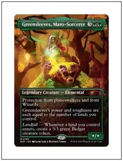 1x Greensleeves, Maro-Sorcerer, Secret Lair Extra Life Play-Doh, MTG NM - Image 1