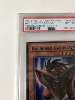 YuGiOh Big Shield Gardna TP5-EN002 PSA 8 Super Rare - Image 3