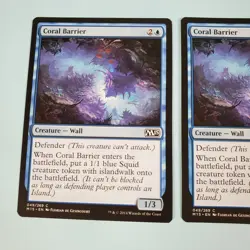 5x Coral Barrier - Magic 2015 M15 - MTG Magic the Gathering - Image 2