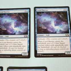 5x Coral Barrier - Magic 2015 M15 - MTG Magic the Gathering - Image 3
