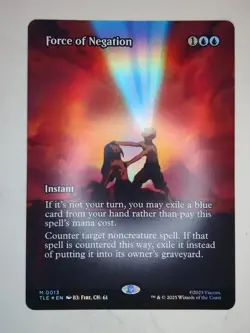 Force Of Negation Full Art Foil NM/NP - MTG Avatar the last Airbender - Image 1