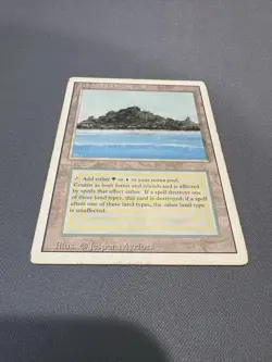 Tropical Island Magic the Gathering Revised Edition Dual Land - Image 3