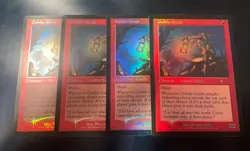 MtG Goblin Guide X4 Foil NM - Image 1