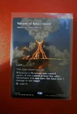 Volcani Of Roku's Island (Avatar - ATLA) Magic - Valakut, The Molten Pinnacle - Image 1
