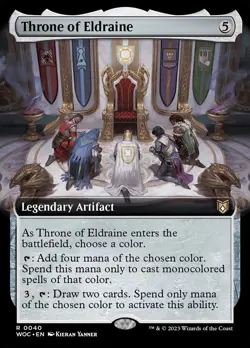 MTG Throne of Eldraine (40/208) Wilds of Eldraine Commander LP - Image 1
