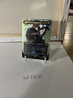 The Wandering Minstrel (Borderless) (Surge Foil) 548 (R) MTG Final Fantasy (FIN) - Image 1