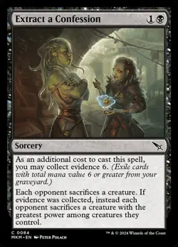 MTG Extract a Confession (84/462) Murders at Karlov Manor NM - Image 1