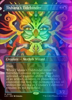 MTG Tishana's Tidebinder (335/491) The Lost Caverns of Ixalan NM FOIL - Image 1