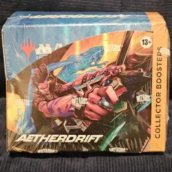 Magic The Gathering Aetherdrift Collector Booster Box (New, Factory Sealed) - Image 1