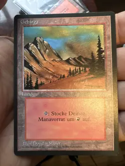 10x German Fbb Mountain • Pack Fresh • NM • Basic Land Mtg - Image 1
