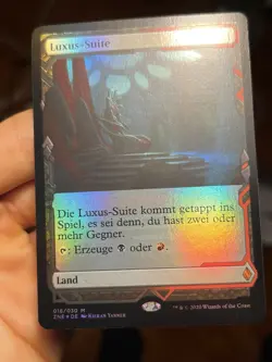 GERMAN Showcase Foil • Luxury Suite • NM • Zendikar Rising • Mtg (1658) - Image 5