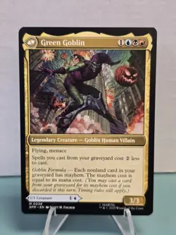Norman Osborn - Green Goblin 0039 Regular Mythic Marvel's Spider-Man MTG NM - Image 2