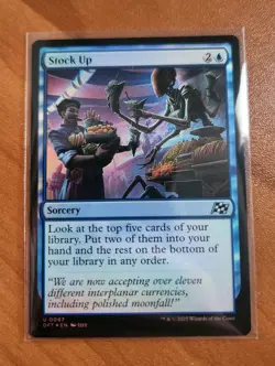 Magic MTG Stock Up DFT 0067 Foil Uncommon - NM condition - Image 1