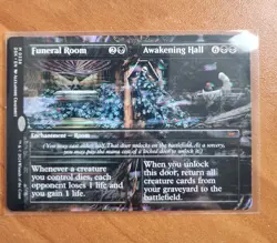 Magic MTG Funeral Room Awakening Hall DSK 0326 Borderless Regular Rare - Image 1