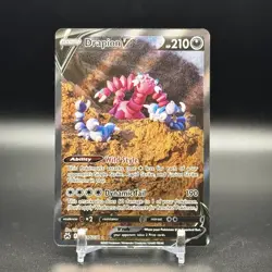 2023 POKEMON SWSH CROWN ZENITH GALARIAN GALLERY #GG49 DRAPION V ULTRA RARE - NM - Image 1