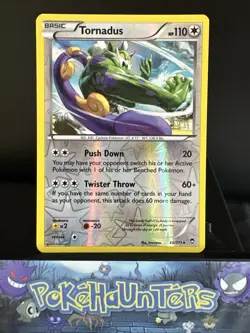 Pokemon Card Tornadus 86/111 Furious Fists Reverse Holo Rare L/P - Image 1