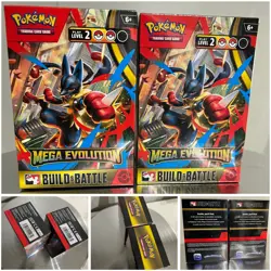 2x Pokemon TCG: Mega Evolutions Build & Battle Box | Brand New & Sealed ✅ - Image 1