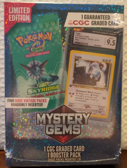 Pokemon Tcg Mystery Gems Box Limited Edition, Graded Pokemon Card - Image 1