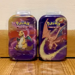 Pokemon Kanto Power Mini Tin Sealed (H24) Lot Of 2 - Charizard Dragonite - Image 1