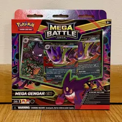 Pokemon TCG Mega Battle Deck Mega Gengar Ex Factory Sealed Brand New Sealed - Image 1