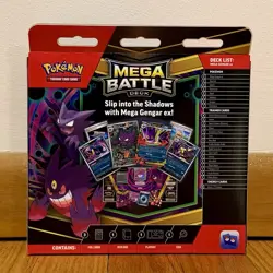 Pokemon TCG Mega Battle Deck Mega Gengar Ex Factory Sealed Brand New Sealed - Image 2