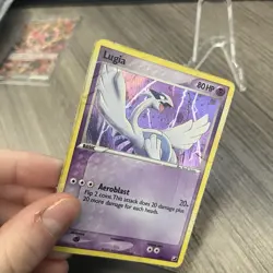 Pokemon Lugia EX Unseen Forces 029/115 Deck Exclusives Holo DM - Image 2