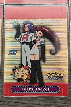 Pokemon 2000 Topps Team Rocket 5/10 Pop-Up TV Animation Series - Image 1