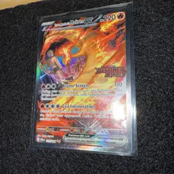 Team Rocket's Moltres ex Destined Rivals Stamp UPC Set Pokemon TCG 229/182 NM x3 - Image 3